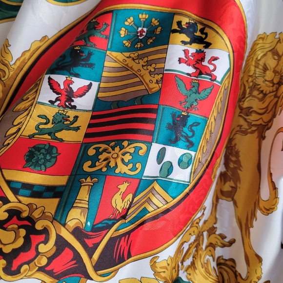 VTG Rare Korean Unisex Bomber Jacket PMB Fashion Apparel Size 8 Full Zipper Silk - Picture 13 of 15